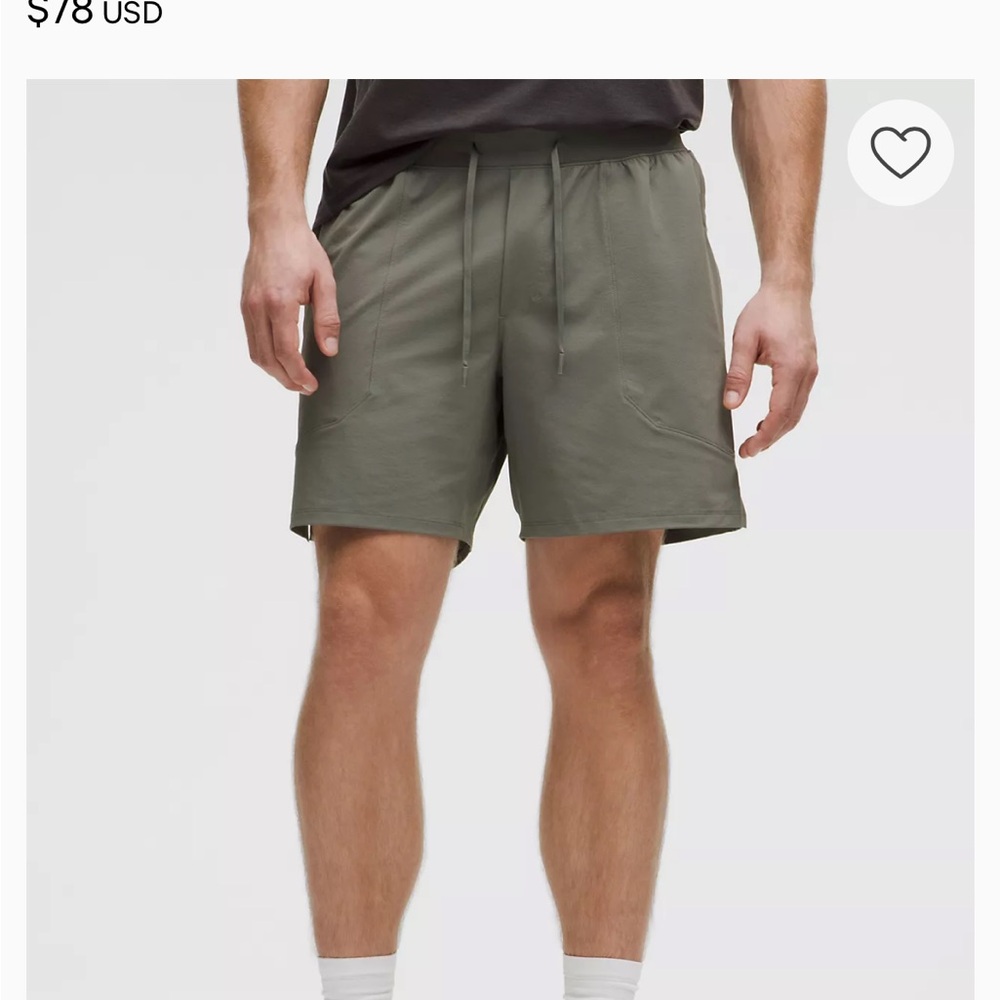 Lululemon License to Train Linerless Short 7" Updated